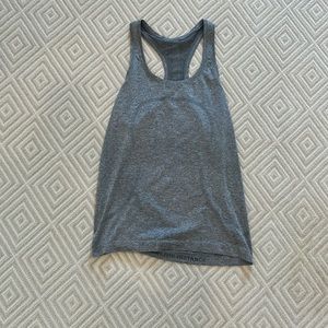 Lululemon grey swiftly tank